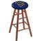 Holland Bar Stool Co Oak Counter Stool, Medium Finish, West Virginia Seat RC24OSMed - alternate 1